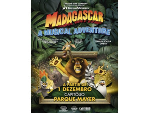 Bilhete MADAGÁSCAR: UMA AVENTURA MUSICAL PORTO