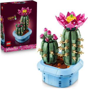 Lego 11509 Botanicals Cacto Em Flor – Planta Decorativa Com Flores