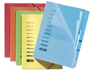 Pagna Pasta Organizadora Din A4 em Pp 6 Compartimentos Ordenada