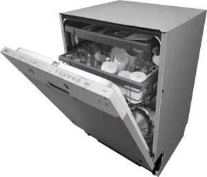 Máquina de Lavar Loiça Encastre LG DB243TX (14 Conjuntos - 59,8 cm - Painel Inox)