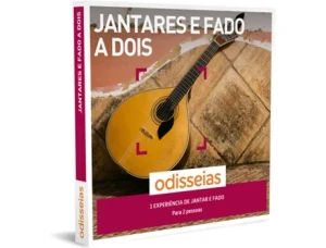 Pack Presente ODISSEIAS - Jantares e Fado a Dois   Experiência gourmet para 2 pessoas