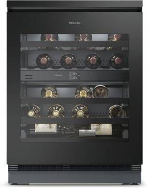 Cave de Vinho MIELE KWTUS 7074 F (32 Garrafas - 82 cm - Preto)