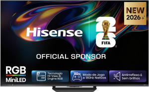 TV HISENSE 75UR8S (MiniLED RGB - 75'' - 189 cm - Ultra HD - Smart TV)