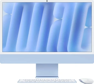 iMac APPLE CTO Azul (24" - Apple M4 - RAM: 24 GB - 1 TB SSD - Teclado Inglês Internacional)