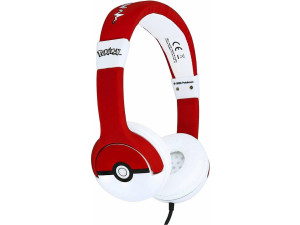 S/MARCA Auscultadores para Crianças OTL Pokémon Pokeball (Outlet Caixa Aberta - Idade Mínima Recomendada: 3 Anos)