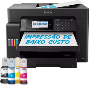 Impressora EPSON EcoTank ET-16655 (Multifunções - Jato de Tinta - Wi-Fi)