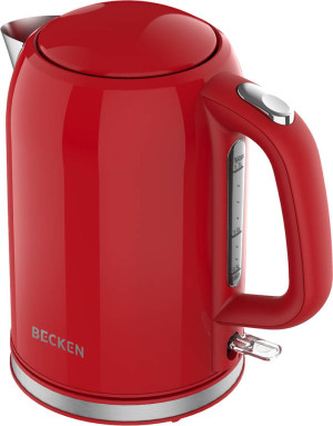 Jarro Elétrico BECKEN BWK8769RD (2200 W - 1,7 L - Vermelho)