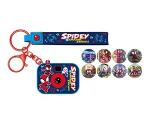 Porta-Chaves PYRAMID Projetor Marvel: Spidey e Friends + 8 Imagens (Outlet Caixa Aberta )