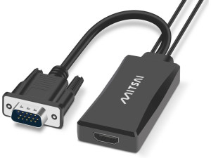 Adaptador MITSAI VGA - HDMI (Outlet Caixa Aberta )