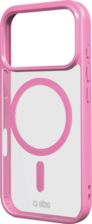 Capa SBS MagFrame Color iPhone 17 Pro (Rosa)