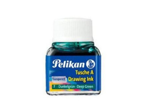 Pelikan Escolar/office Tinta Da China Pelikan Frasco 10Ml, Nâº 7 Verde Escuro