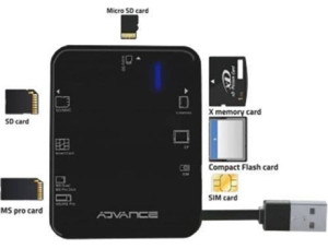 Leitor De Cartão Advance Id+Multi Card (Outlet Grade A)