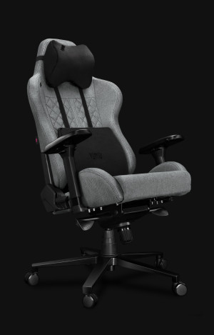 Fotel Biurowy YUMISU 2050 Materiał CLOUD/BLACK
