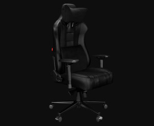 Fotel Gamingowy YUMISU 2049 BLACK - 4D