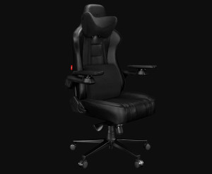 Fotel Gamingowy YUMISU 2049 BLACK - D-CROSS