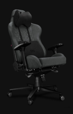 Fotel Biurowy YUMISU 2050 Materiał GRAY/BLACK