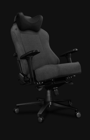 Fotel Biurowy YUMISU 2054 Materiał GRAY/BLACK