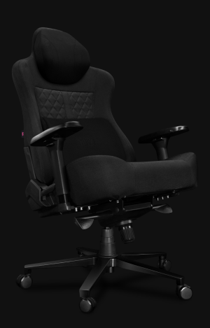 Fotel Biurowy YUMISU 2052 Magnetic Materiał BLACK