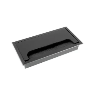Przepust kablowy do biurka - aluminiowy