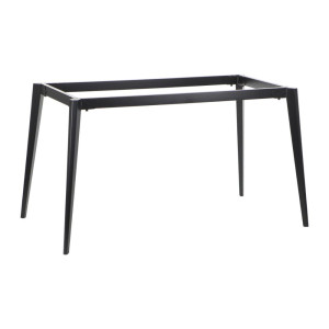 Stelaż do biurka metalowy NY-A385 115-160 x 65-80 cm - czarny