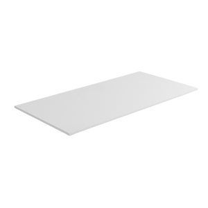 Blat do biurka na wymiar Biel Perłowa