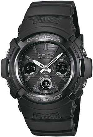 Zegarek Casio G-SHOCK AWG-M100B-1AER / męski / pasek