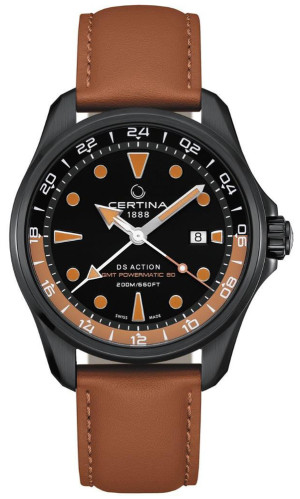 Zegarek Certina C032.429.36.051.00 / DS Action GMT Powermatic 80 44mm / męski