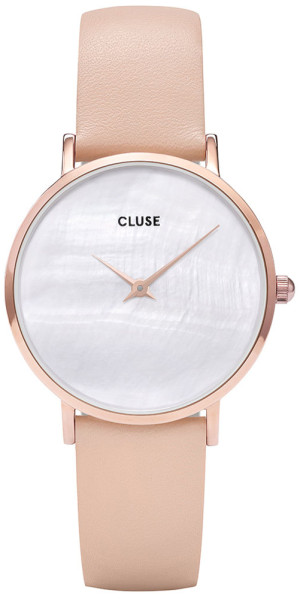 Zegarek Cluse CL30059 / Pasek La Perle Rose Gold White Pearl/Nude / damski