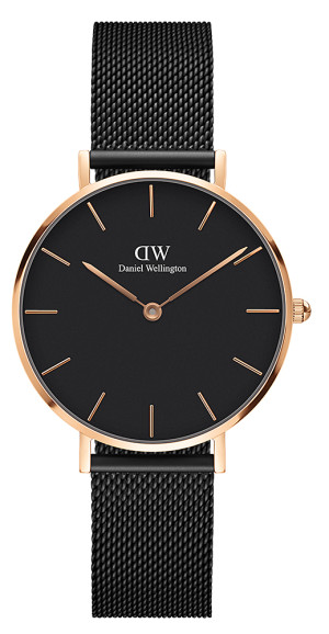 Zegarek Daniel Wellington DW00100201 / Petite Ashfield Rose Gold 32mm / damski