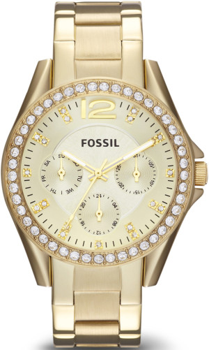 Zegarek Fossil ES3203 / RILEY / damski / bransoleta