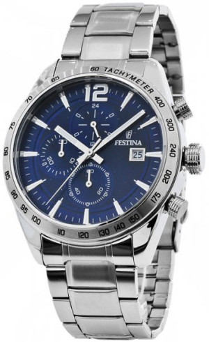 Zegarek Festina F16759-3 / Chronograph / męski / bransoleta