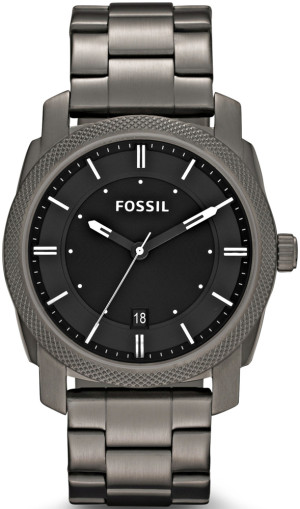Zegarek Fossil FS4774 / MACHINE Grey Stainless Steel 42mm / męski