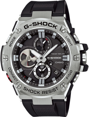 Zegarek Casio G-SHOCK GST-B100-1AER / G-STEEL BLUETOOTH SYNC / męski