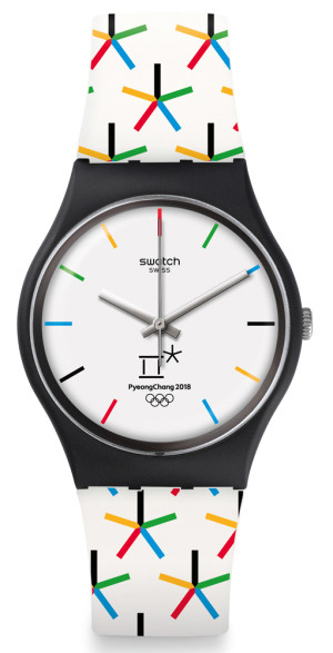 Zegarek Swatch GZ317 / Star Games / damski / pasek