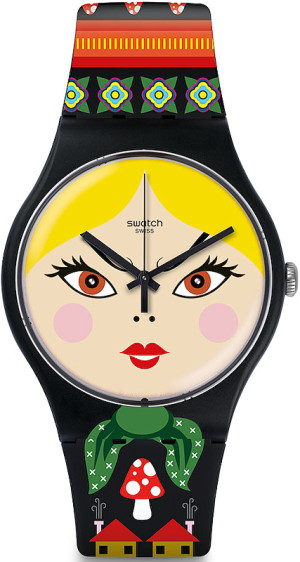 Zegarek Swatch SUOB137 / RUSSIAN BEAUTY / damski / pasek