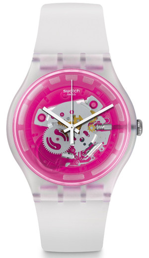 Zegarek Swatch SUOK130 / PINKMAZING / damski / pasek