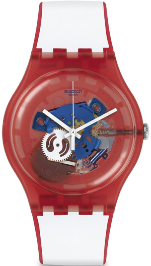 Zegarek Swatch SUOR102 / Clownfish Red / męski / pasek