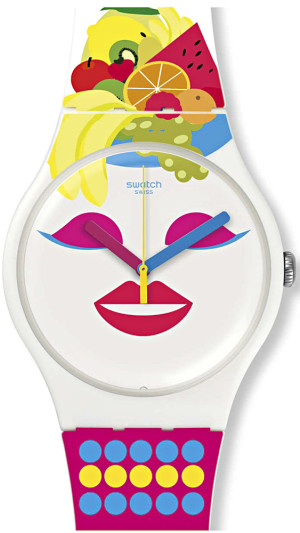 Zegarek Swatch SUOW121 / SO FRUTTI / damski / pasek