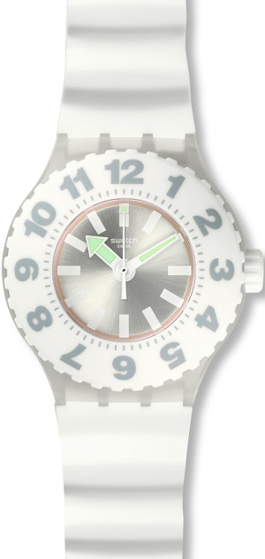 Zegarek Swatch SUUK114 / DIE WEISSE / damski / pasek