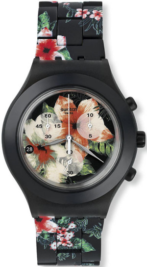 Zegarek Swatch SVCF4002AG / FLOWER BREEZE / damski / bransoleta