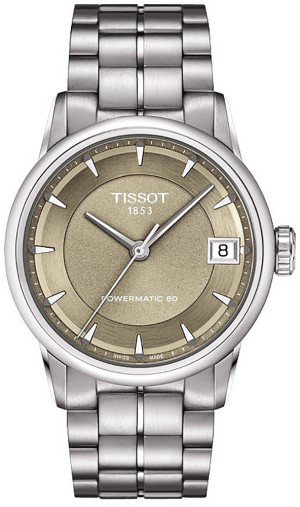 Zegarek Tissot T086.207.11.301.00 / LUXURY POWERMATIC 80 LADY 33mm / damski
