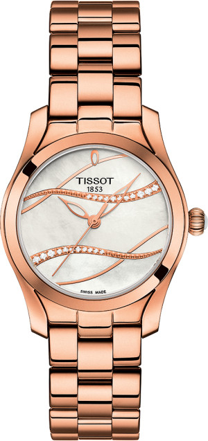 Zegarek Tissot T112.210.33.111.00 / T-WAVE 30mm / damski