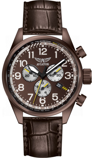 Zegarek Aviator V.2.25.8.172.4 / AIRACOBRA P45 CHRONO / męski