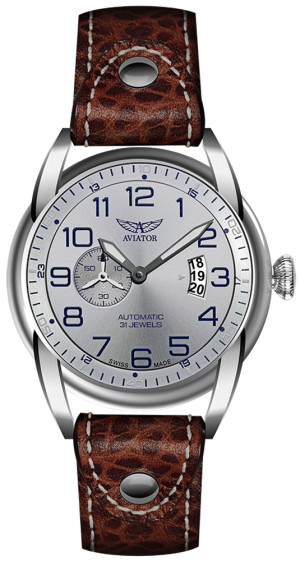 Zegarek Aviator V.3.18.0.101.4 / męski / pasek