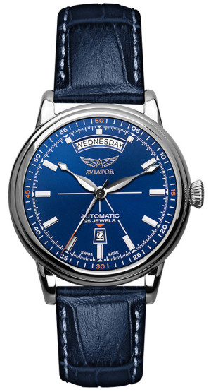 Zegarek Aviator V.3.20.0.145.4 / DOUGLAS DAY-DATE / męski