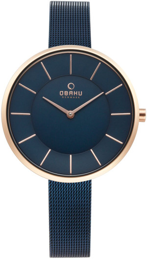 Zegarek Obaku Denmark V185LXVLML / SAND - OCEAN - Christian Mikkelsen / damski