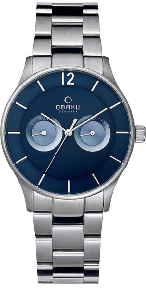Zegarek Obaku Denmark V192GMCLSC / Luft - Denim - Christian Mikkelsen / męski
