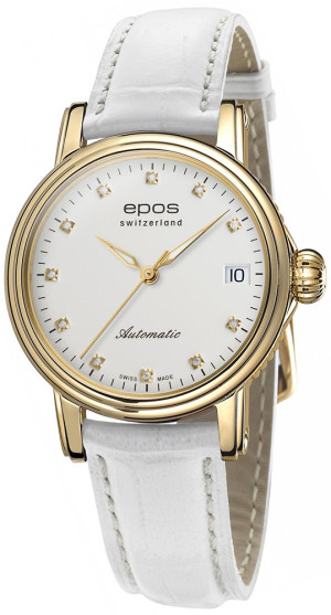 Zegarek Epos 4390.152.22.88.10 / Diamonds / damski / pasek