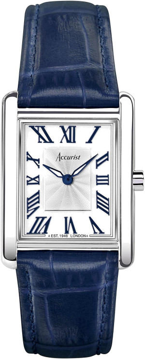 Zegarek Accurist 71002 / Rectangle 26mm - White / damski