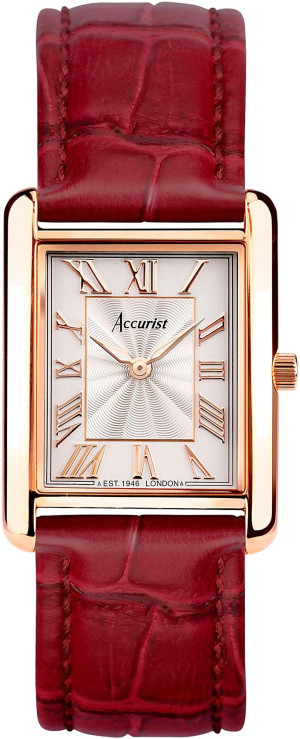 Zegarek Accurist 71010 / Rectangle 26mm - White / damski